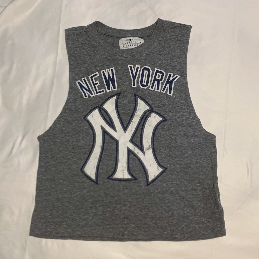 Yankees Cutoff Muscle Tank